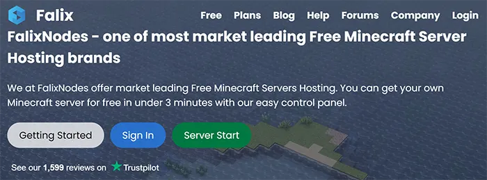 Best Free Minecraft Server Hosting : FalixNodes